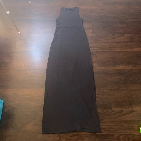 Athleta dark gray sleeveless high neck maxi dress size XXS - Picture 6 of 13